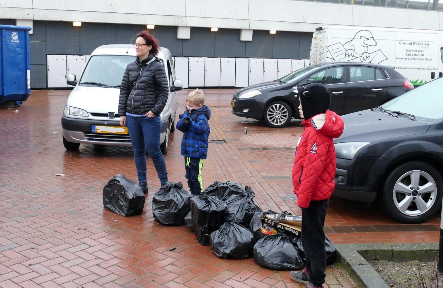 Piet Jonker weiddevenner bomen en vuurwerk 2020 (2)